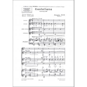 Chansons Populaires Espagnoles, I. Castillane, : Pour Quatre Voix De Femmes